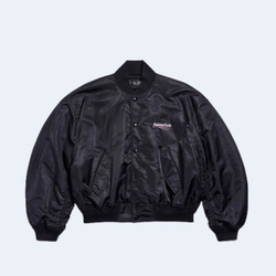 발렌시아가 폴리티컬 캠페인 바시티 자켓