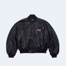 발렌시아가 폴리티컬 캠페인 바시티 자켓