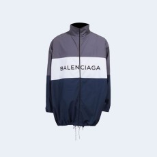 발렌시아가 코튼 포플린 트랙 자켓
