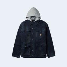 발렌시아가 오버사이즈 가바딘 더블 파카