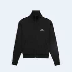 발렌시아가 집업 자켓 블랙