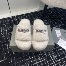 발렌시아가 시어링 슬리퍼