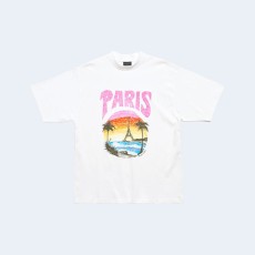 발렌시아가 파리스 프린트 티셔츠