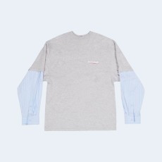 발렌시아가 폴리티컬 캠페인 레이어드 티셔츠