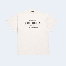발렌시아가 x Erewhon 오버사이즈 로스 앤젤레스 티셔츠 화이트