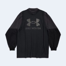 발렌시아가 언더아머 트리플 레이어드 롱슬리브 티셔츠