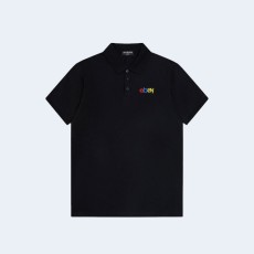 발렌시아가 이베이 자수 반팔 폴로 셔츠