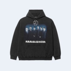 발렌시아가 x 람슈타인 오버사이즈 후드