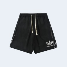 발렌시아가 x 아디다스 블랙 워싱 쇼츠 블랙