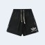 발렌시아가 x 아디다스 블랙 워싱 쇼츠 블랙