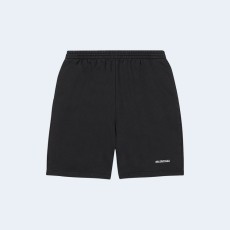발렌시아가 스웨트 쇼츠 블랙
