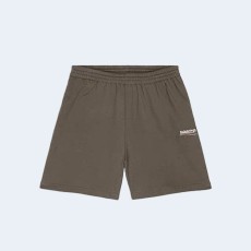 발렌시아가 폴리티컬 캠페인 라지 핏 스웨트 쇼츠 카키