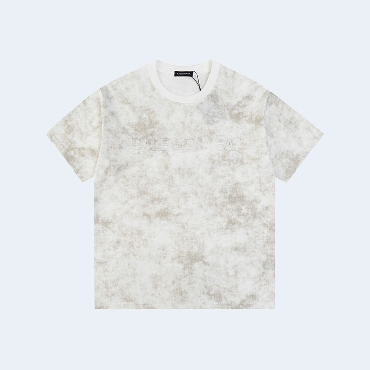 발렌시아가 파리스 플랫 세이프 티셔츠 화이트