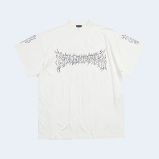 발렌시아가 다크웨이브 티셔츠 화이트