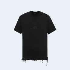 발렌시아가 BB 클래식 발렌시아가 오버사이즈 크롭 티셔츠