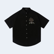 발렌시아가 파리스 BB 에일리언 아이콘 셔츠 블랙