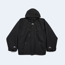 발렌시아가 3B 스포츠 아이콘 스키 파카 블랙