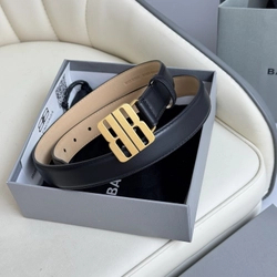 발렌시아가 BB 나노 금장 벨트