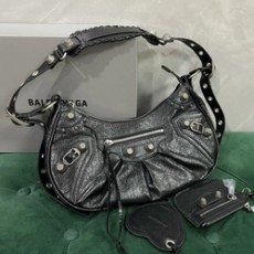 발렌시아가 르 카골 숄더백 스몰 블랙