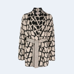 발렌티노 가라바니 캐시미어 가디건 코트