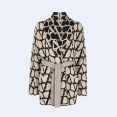 발렌티노 가라바니 캐시미어 가디건 코트