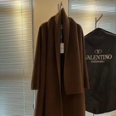 발렌티노 캐시미어 트렌치 코트