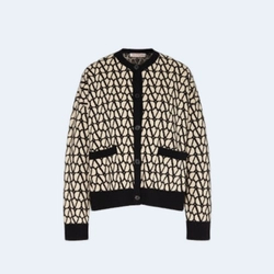 발렌티노 퓨어 뉴 울 가디건