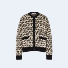 발렌티노 퓨어 뉴 울 가디건