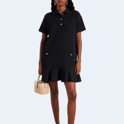 발렌티노 러플 폴로 드레스