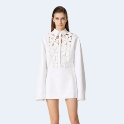 발렌티노 컴팩트 포플린 쇼츠 드레스