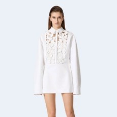 발렌티노 컴팩트 포플린 쇼츠 드레스