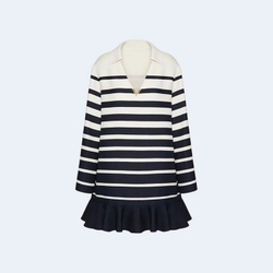 발렌티노 크레이프 쇼츠 드레스