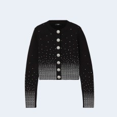 발망 크리스탈 엠벨리시드 니트 가디건