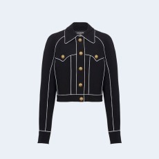 발망 웨스턴 크레이프 자켓