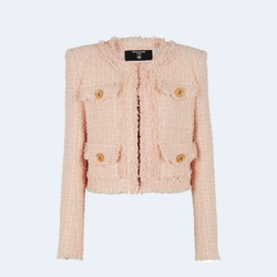 발망 칼라리스 트위드 재킷