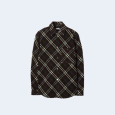 버버리 체크 울 셔츠