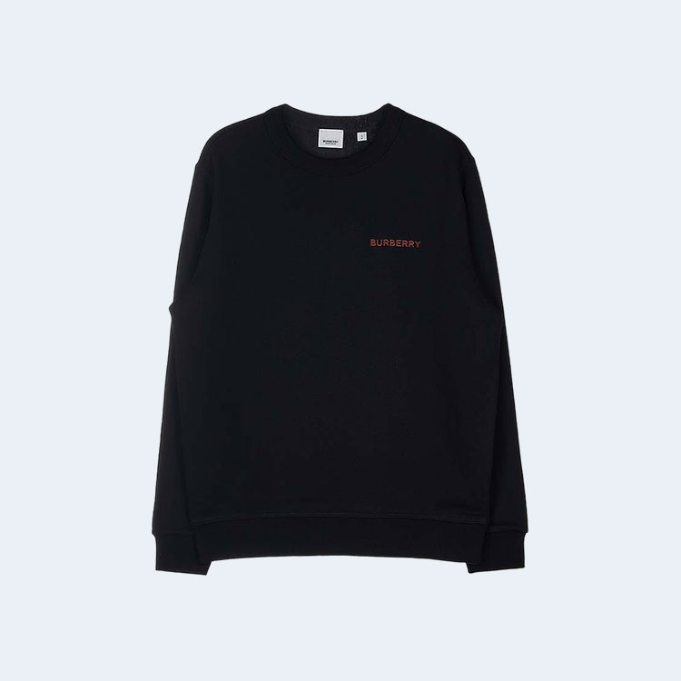 버버리 모노그램 모티프 코튼 스웨트셔츠