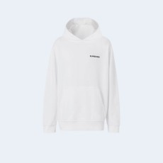 버버리 모노그램 모티프 후드 화이트