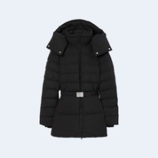 버버리 벨트 푸퍼 자켓