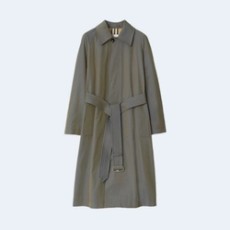 버버리 롱 코튼 카 코트