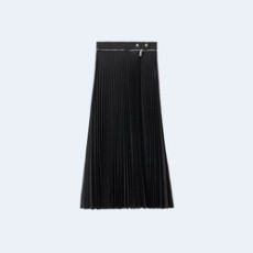 버버리 플리츠 울 스커트