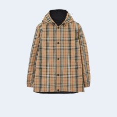 버버리 리버시블 체크 나일론 자켓