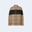 버버리 스트라이프 포켓 체크 자켓