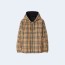 버버리 리버시블 체크 재킷