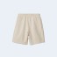 버버리 코튼 쇼츠 베이지