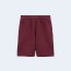 버버리 코튼 라이더 자수 쇼츠 버건디
