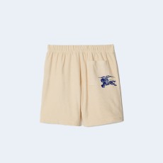 버버리 코튼 타월링 쇼츠 베이지