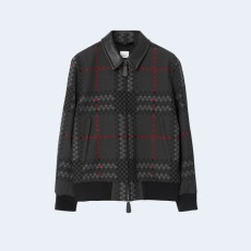버버리 픽셀 블렌드 헤링턴 봄버 자켓