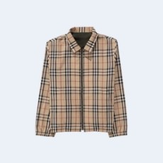 버버리 리버시블 폴리에스터 자켓