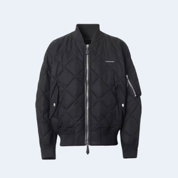 버버리 다이아몬드 퀄티드 코튼 개버딘 자켓